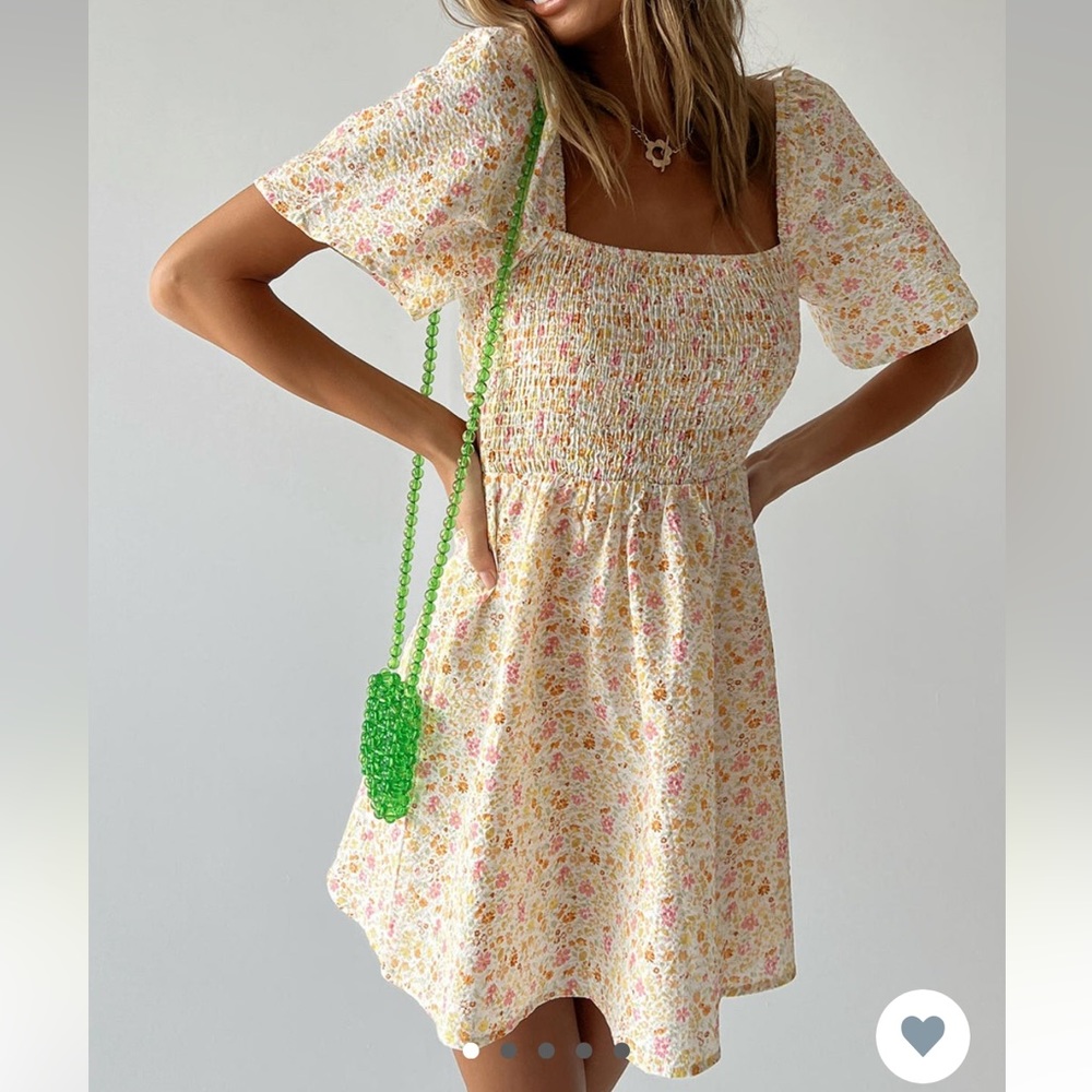 Summer Nights Mini Dress Floral from Princess Polly